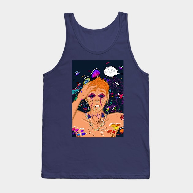 Hey! Trippy Joe Tank Top by A12 by Joseph Kay Müeller